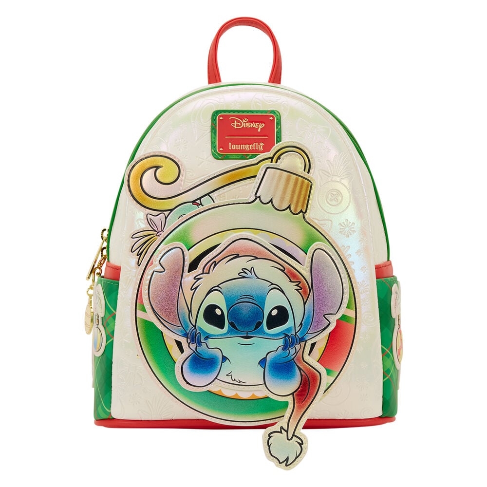 Sac à dos Loungefly Disney Stitch Holiday 26 cm