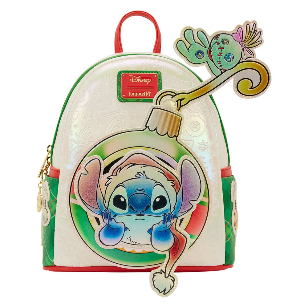 Sac à dos Loungefly Disney Stitch Holiday 26 cm, vue 3