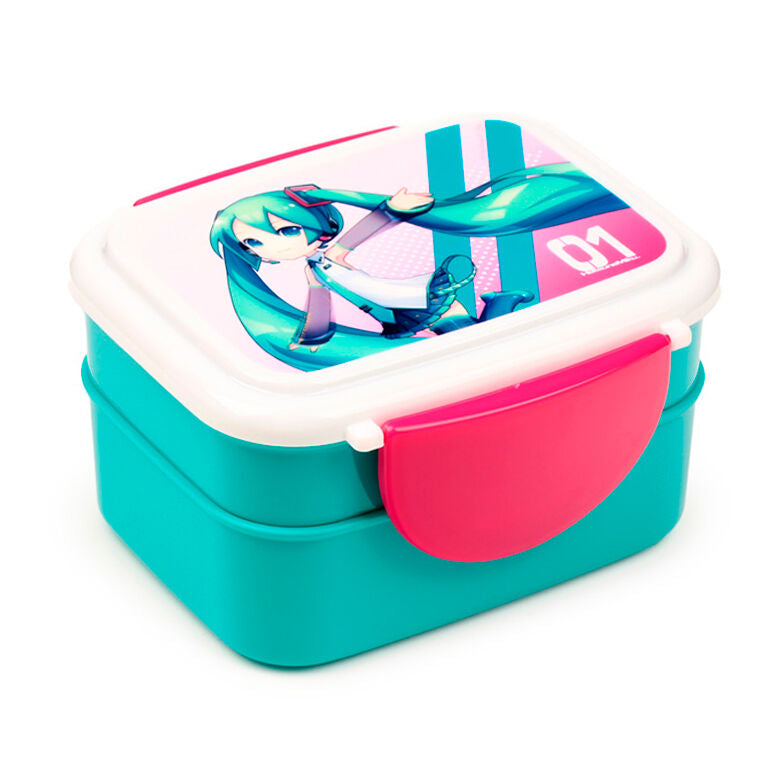 Sac à goûter Hatsune Miku + cutlery