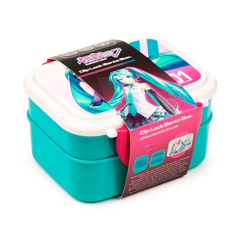 Sac à goûter Hatsune Miku + cutlery, vue 3