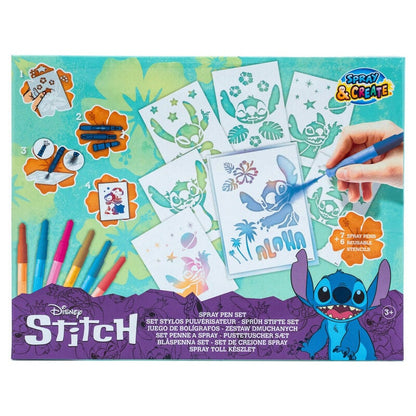 Coloriage Disney Stitch Spray pen