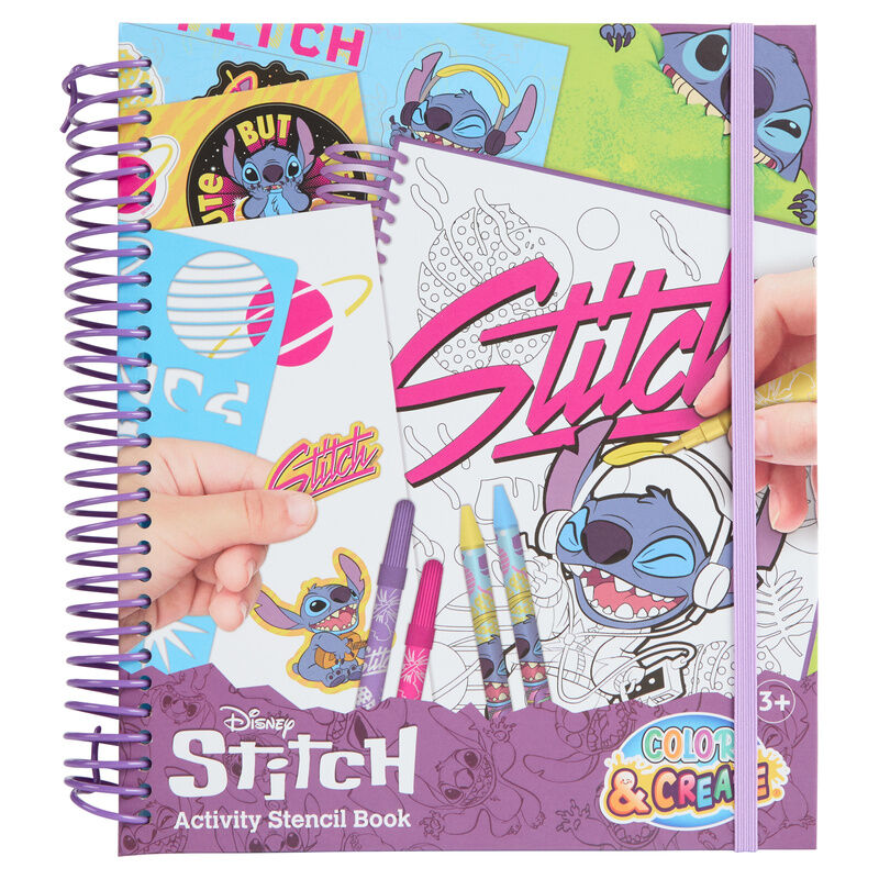 Set de papeterie Disney Stitch Drawing and activity book