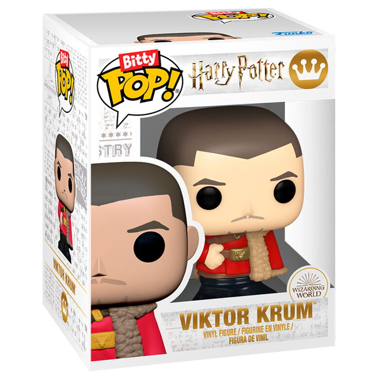 Figurine Funko POP! Blister 2 Bitty POP! Harry Potter Hermione & Krum, vue 2