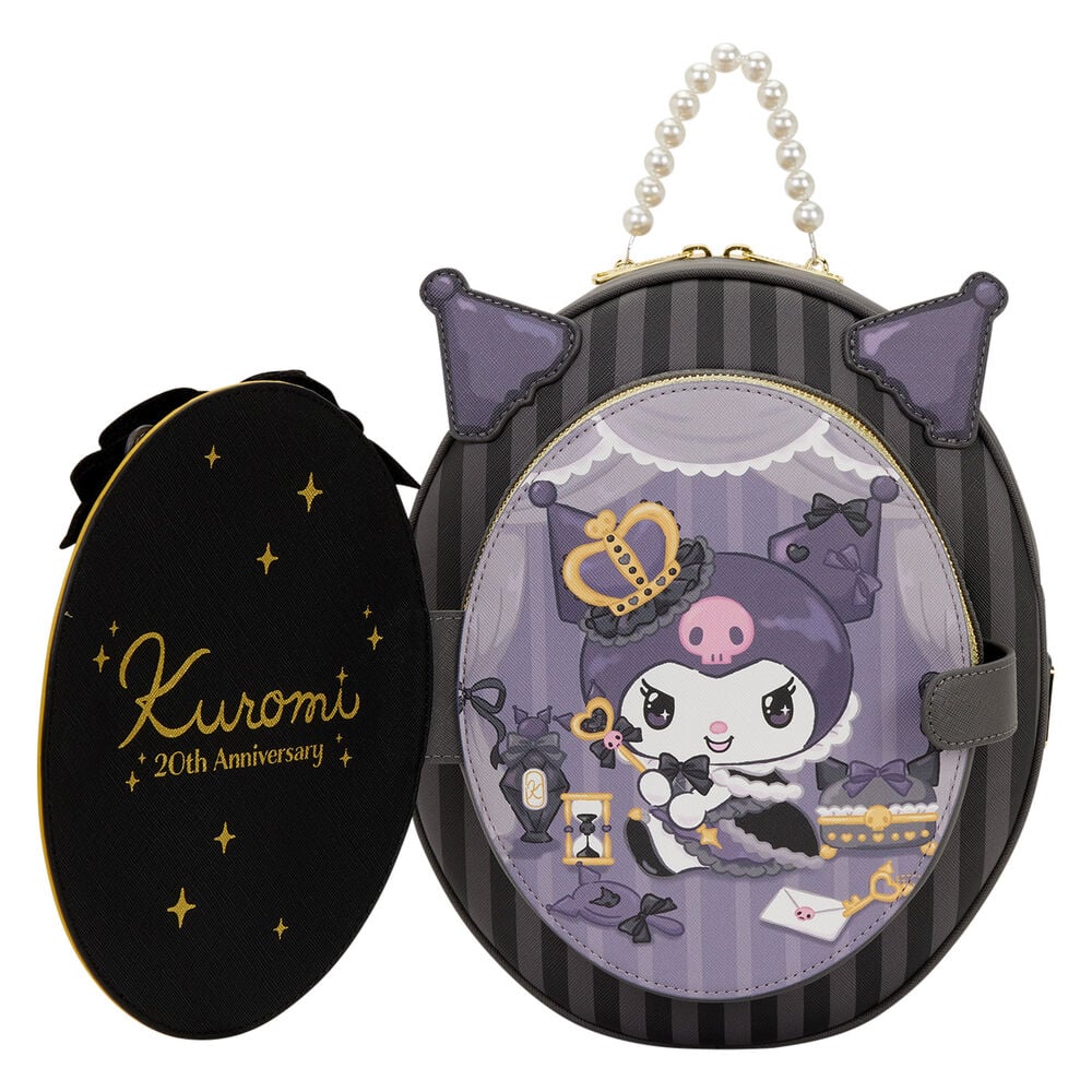 Sac à dos Loungefly Hello Kitty Kuromi 20th Anniversary 28 cm, vue 2