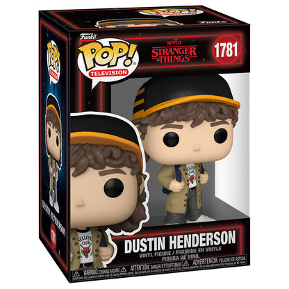 Figurine Funko POP! Stranger Things 5 Dustin Henderson, vue 2