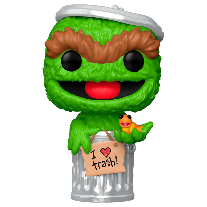 Figurine Funko POP! Barrio Sesamo Oscar the Grouch