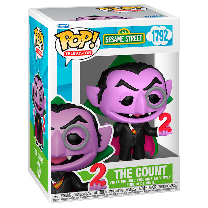 Figurine Funko POP! Barrio Sesamo The Count