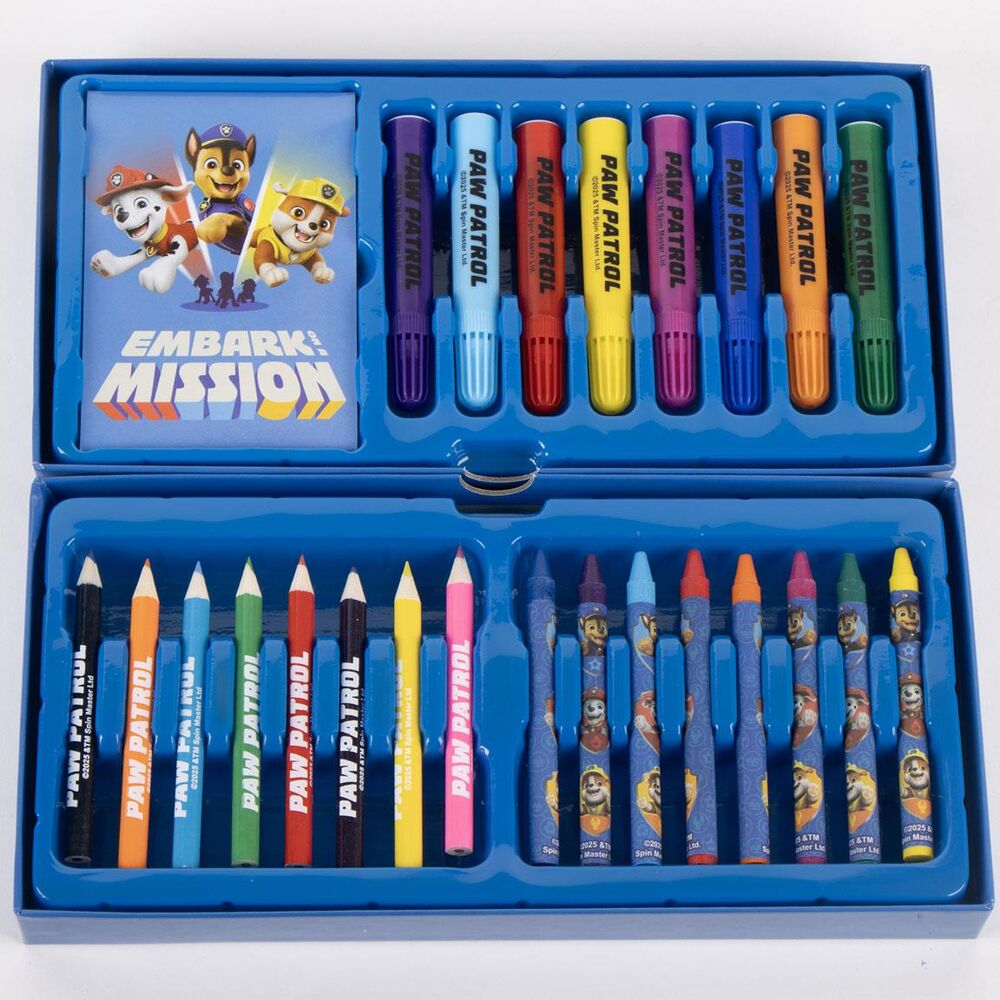 Set de papeterie Paw Patrol colouring case, vue 4