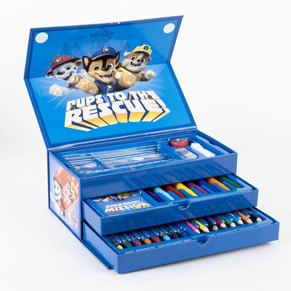 Set de papeterie Paw Patrol colouring case, vue 2