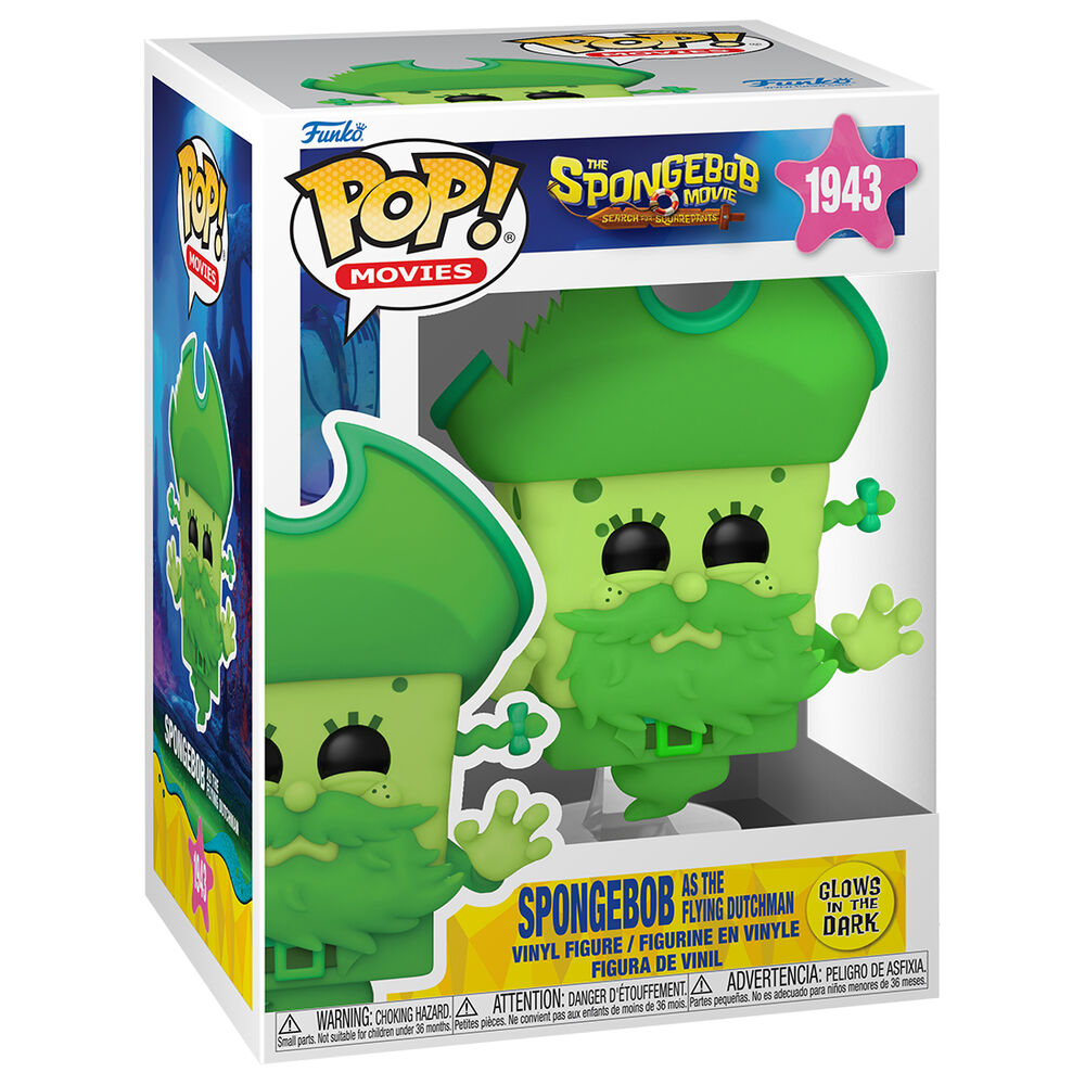 Figurine Funko POP! Bob Esponja Una Nueva Aventura Pirata SpongeBob as the Flying Dutchman