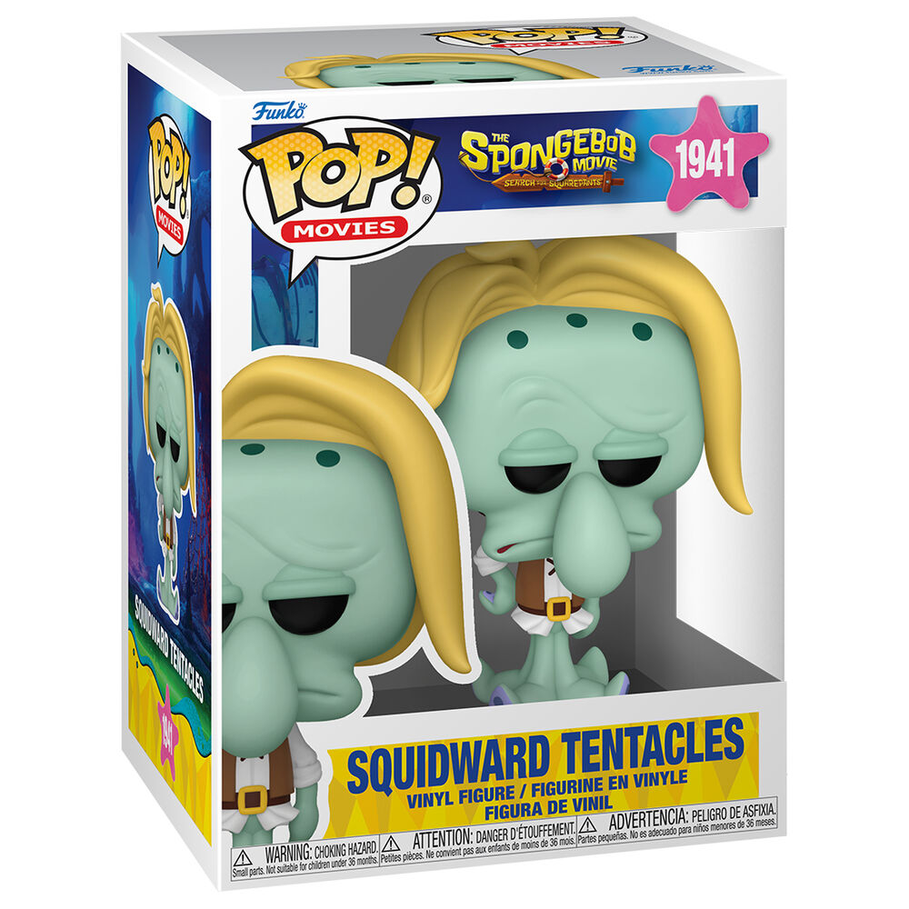 Figurine Funko POP! Bob Esponja Una Nueva Aventura Pirata Squidward Tentacles