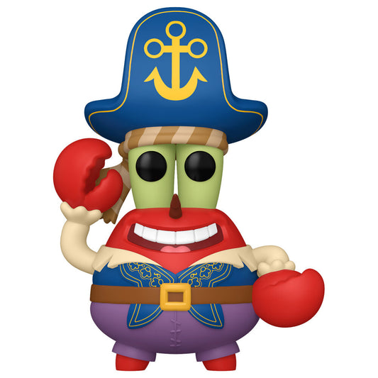 Figurine Funko POP! Bob Esponja Una Nueva Aventura Pirata Mr. Krabs