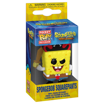 Porte-clés Funko Pocket POP! Bob Esponja Una Nueva Aventura Pirata SpongeBob SquarePants, vue 2