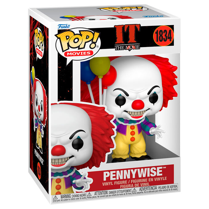 Figurine Funko POP! IT Pennywise 1990, vue 2