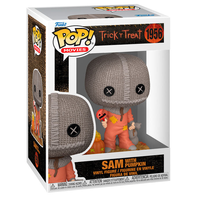Figurine Funko POP! Trick'r Treat Sam with Pumpkin, vue 2