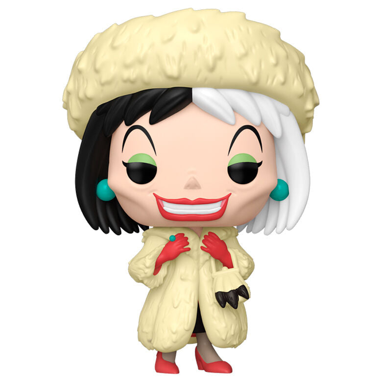 Figurine Funko POP! Disney 101 Dalmatas Cruella de Vil 5 + 1 Chase, vue 3