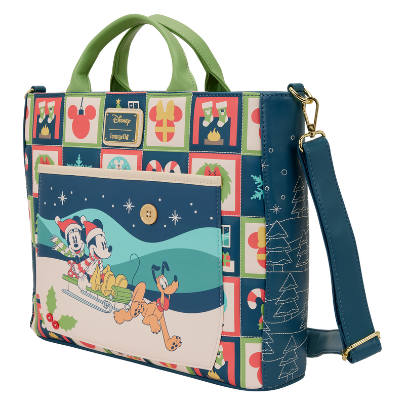 Sac à dos Loungefly Disney Mickey & Minnie Holiday bag 33 cm, vue 2