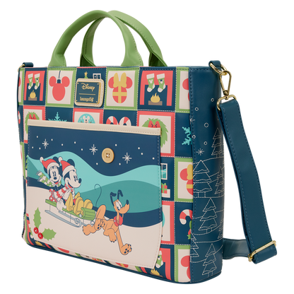 Sac à dos Loungefly Disney Mickey & Minnie Holiday bag 33 cm, vue 2