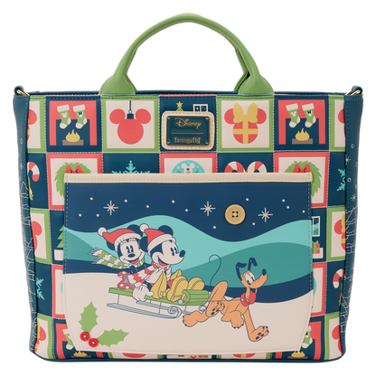 Sac à dos Loungefly Disney Mickey & Minnie Holiday bag 33 cm