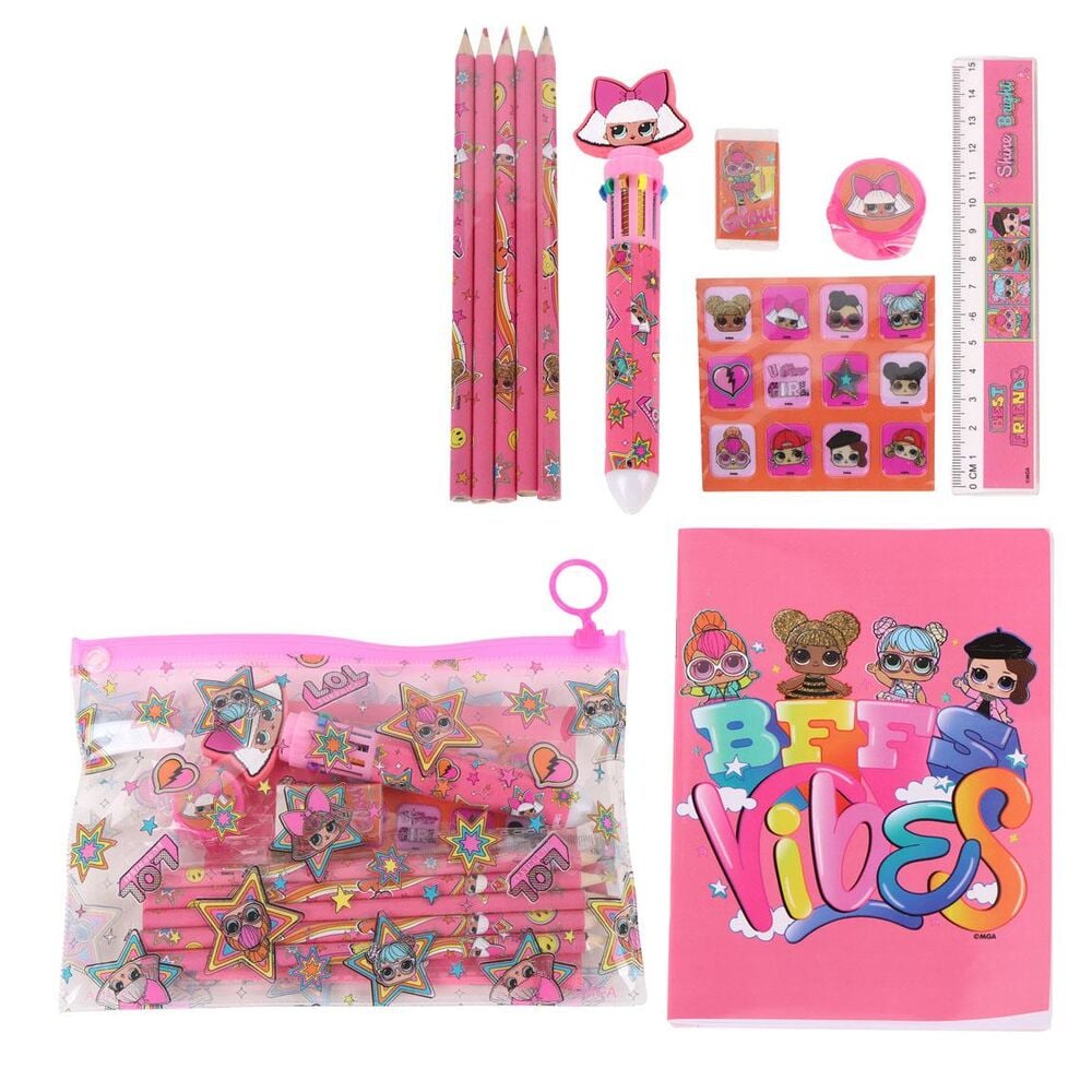 Set de papeterie LOL Surprise stationary