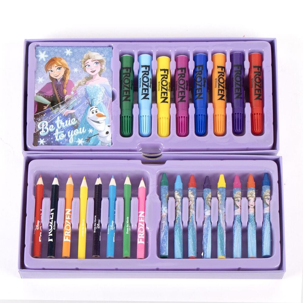 Set de papeterie Disney Frozen colouring case, vue 2