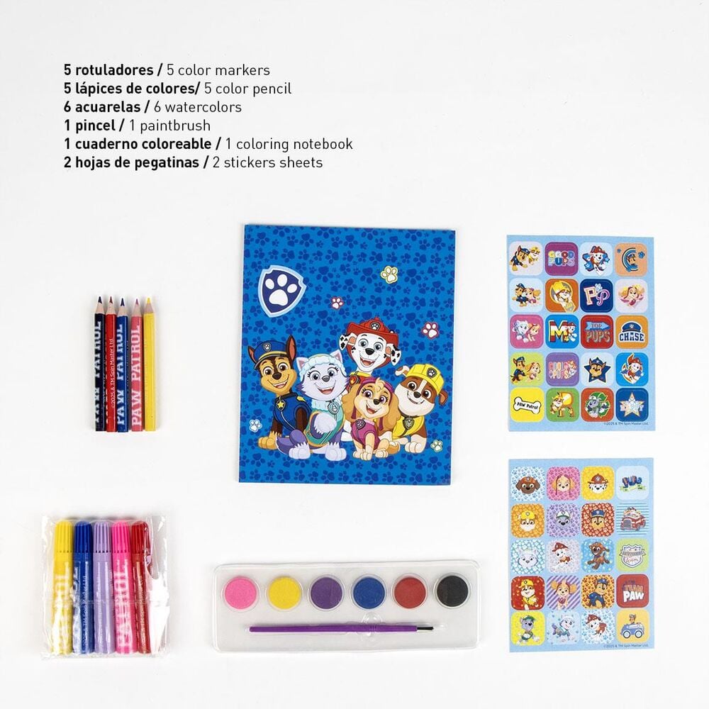 Set de papeterie Paw Patrol backpack, vue 3
