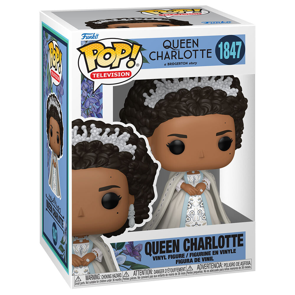 Figurine Funko POP! Reina Carlota Bridgerton Queen Charlotte, vue 2