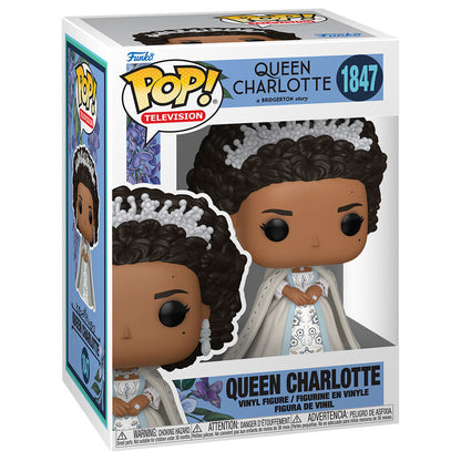 Figurine Funko POP! Reina Carlota Bridgerton Queen Charlotte, vue 2