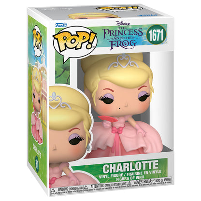 Figurine Funko POP! Disney Tiana y el Sapo Charlotte 5 + 1 Chase