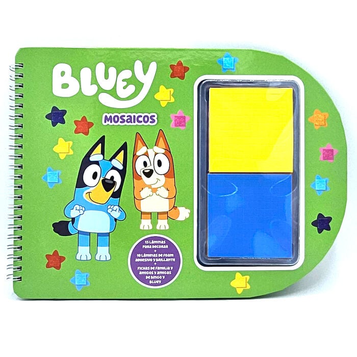 Set de papeterie Bluey mosaics notebook