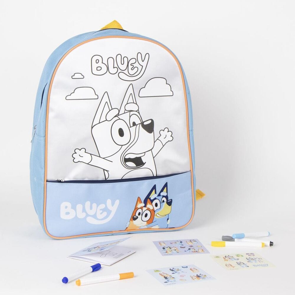 Set de papeterie Bluey Diy backpack, vue 2