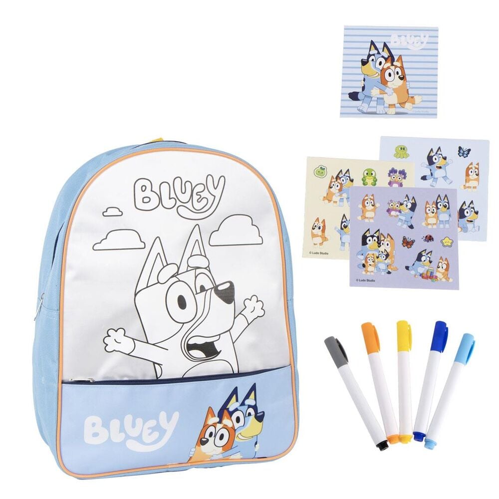 Set de papeterie Bluey Diy backpack, vue 4