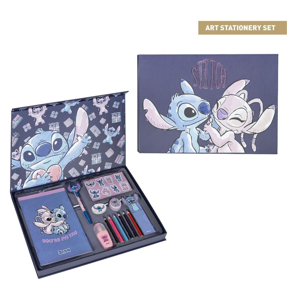 Set de papeterie Disney Stitch, vue 2