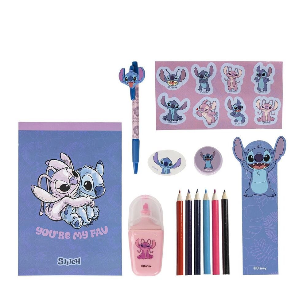 Set de papeterie Disney Stitch, vue 4