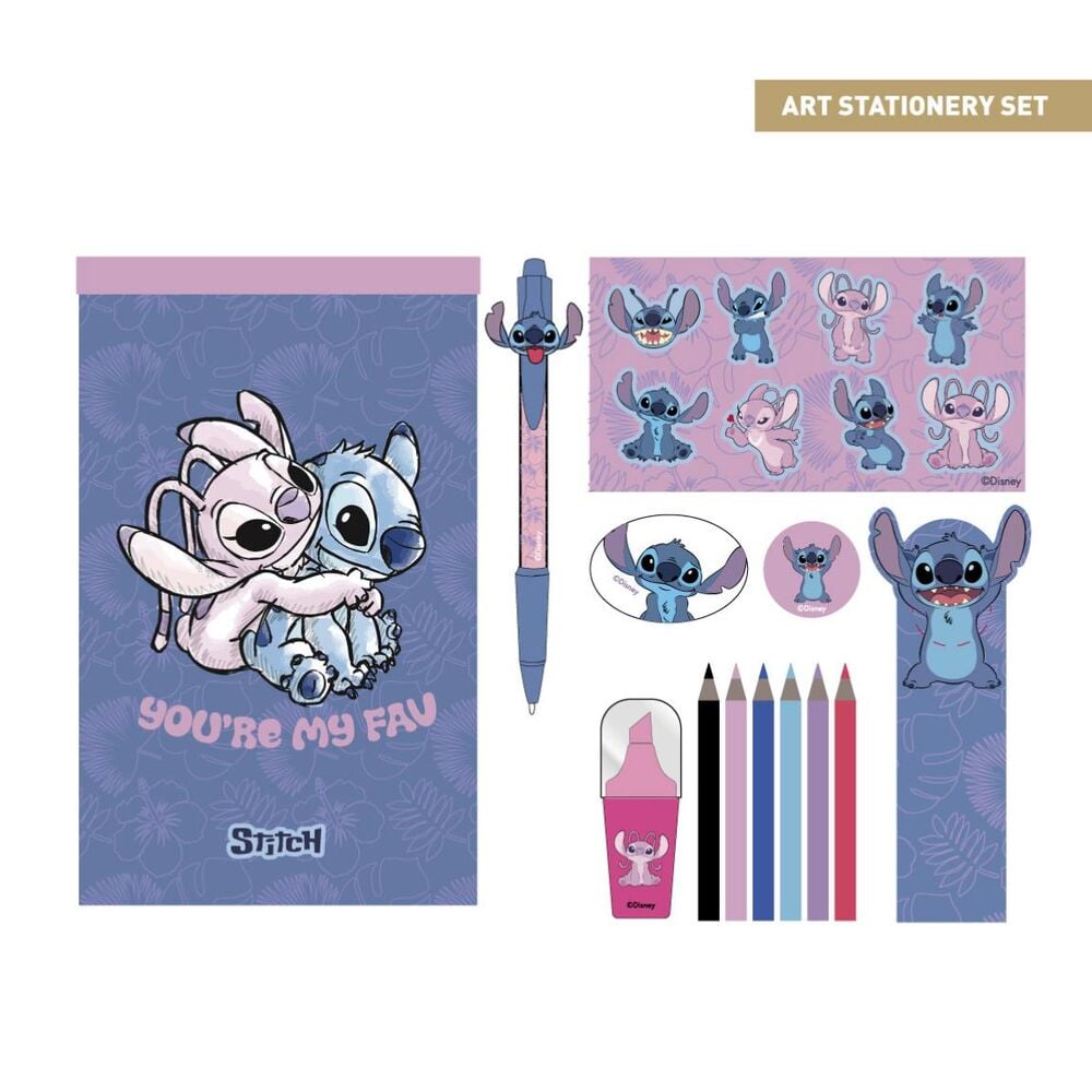 Set de papeterie Disney Stitch, vue 5