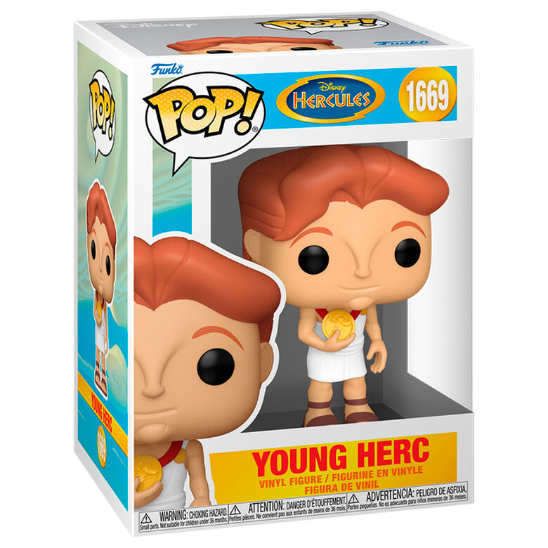 Figurine Funko POP! Disney Hercules Young Herc, vue 2