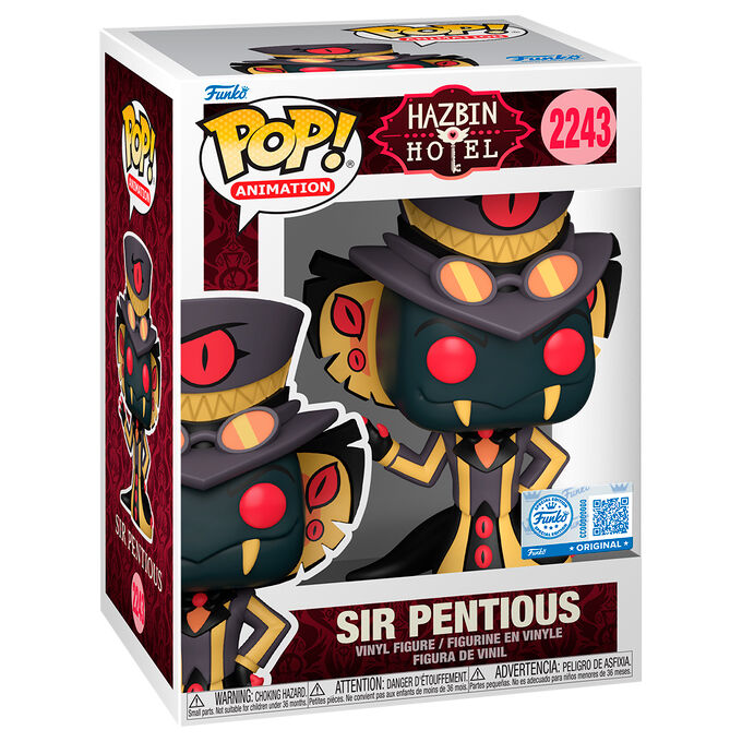 Figurine Funko POP! Hazbin Hotel Sir Pentious Exclusive