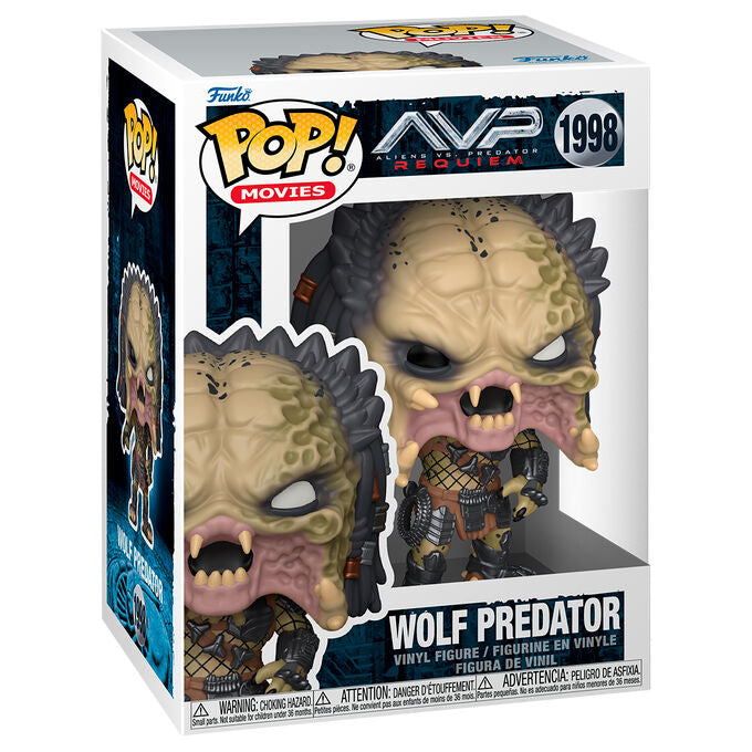 Figurine Funko POP! Alien vs Predator Requiem Wolf Predator, vue 2