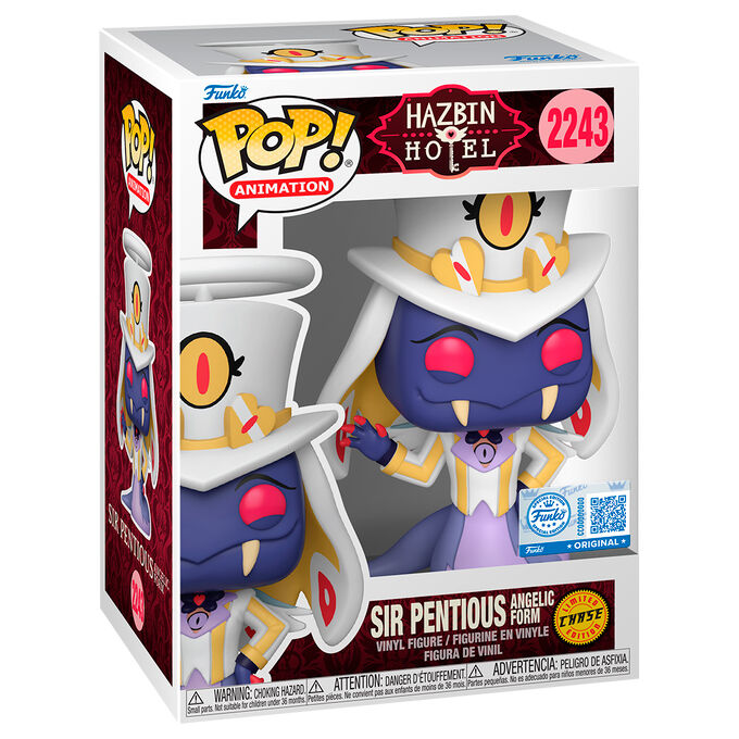 Figurine Funko POP! Hazbin Hotel Sir Pentious Exclusive Chase, vue 2
