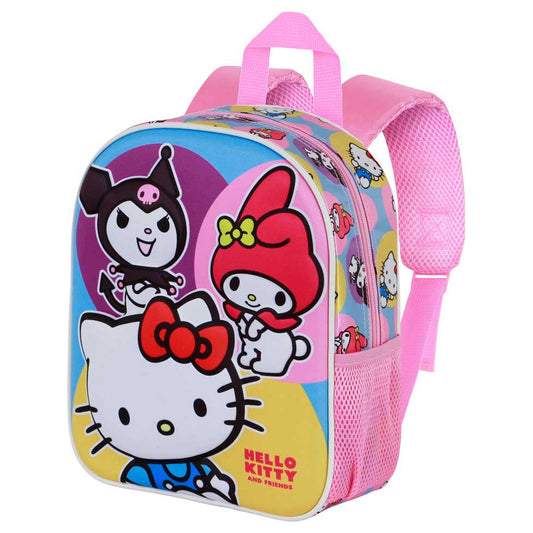 Sac à dos 3D Hello Kitty and Friends Happy 30 cm
