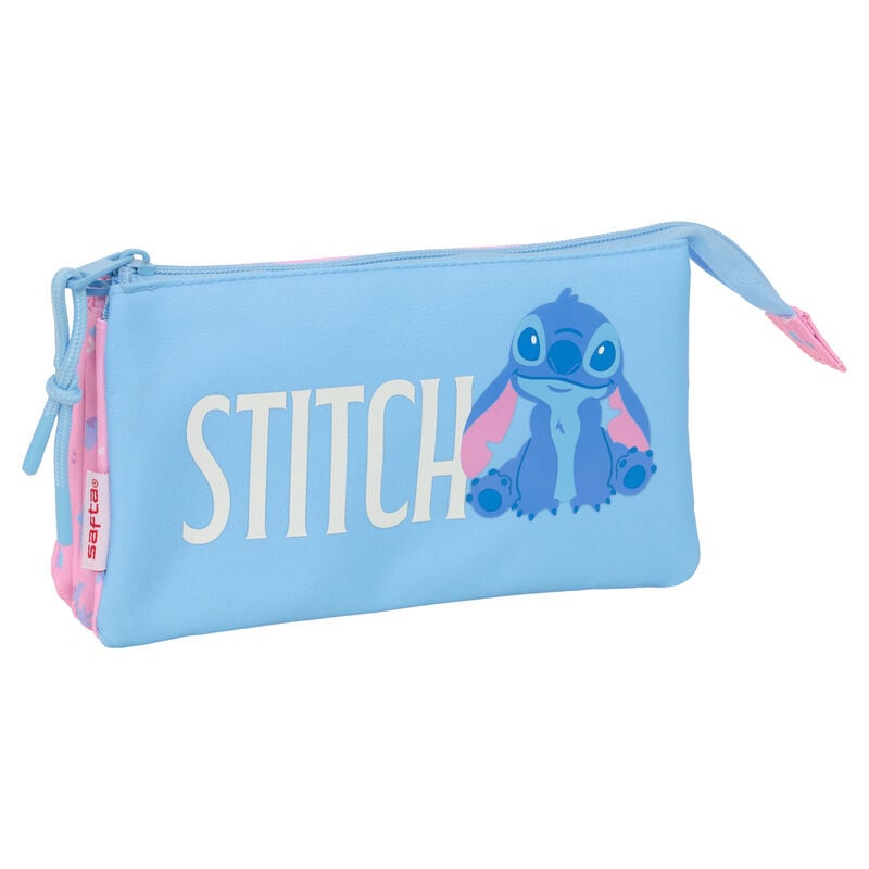 Trousse triple Disney Stitch Bright