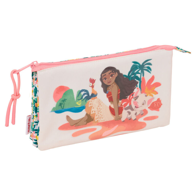 Trousse triple Disney Moana Vaiana