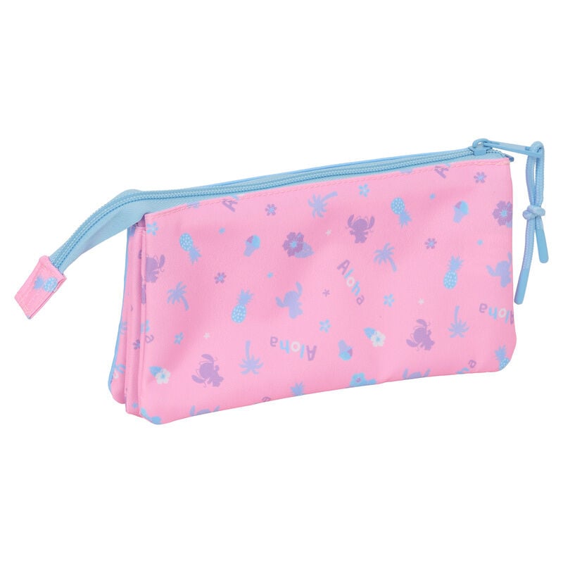 Trousse triple Disney Stitch Bright, vue 2