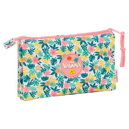 Trousse triple Disney Moana Vaiana, vue 2