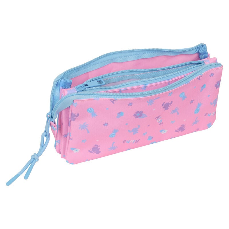 Trousse triple Disney Stitch Bright, vue 3