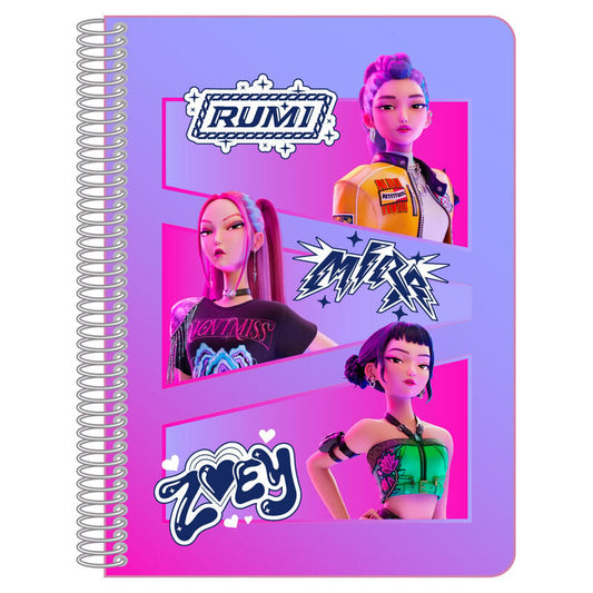 Cahier Demon Hunters Kpop