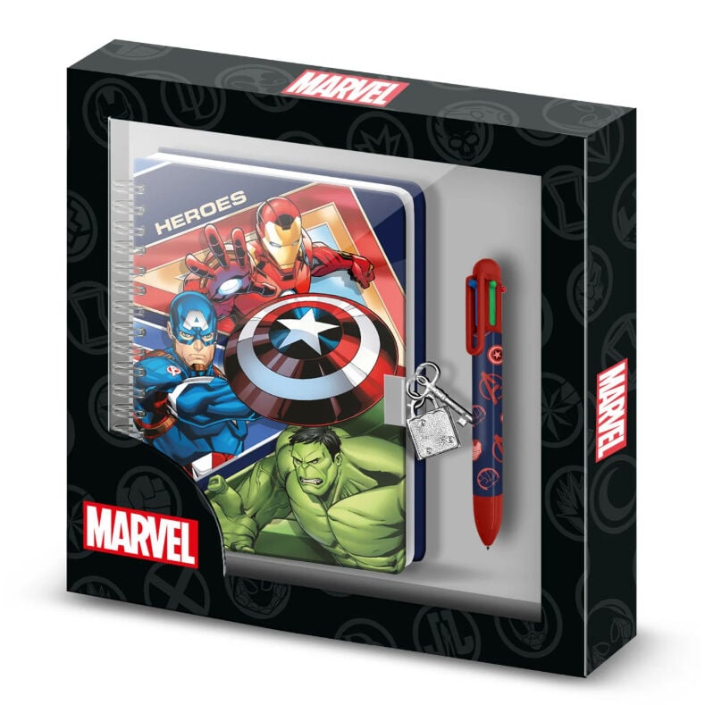 Agenda Marvel Avengers + pen