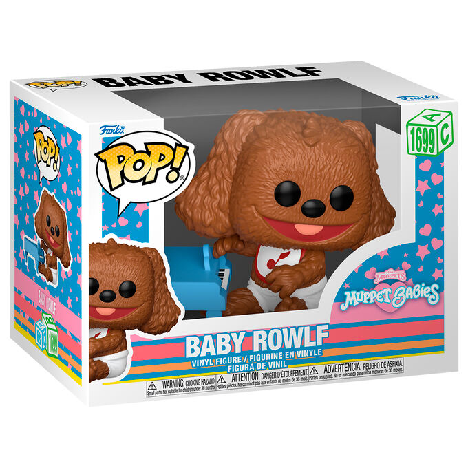 Figurine Funko POP! Muppet Babies Baby Rowlf, vue 2