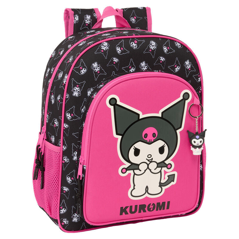 Sac à dos adaptable Hello Kitty Kuromi 38 cm