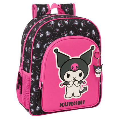 Sac à dos adaptable Hello Kitty Kuromi 38 cm